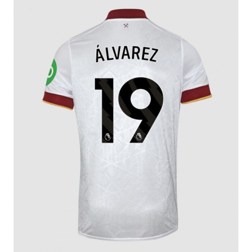 Dres West Ham United Edson Alvarez #19 Rezervni 2024-25 Kratak Rukav